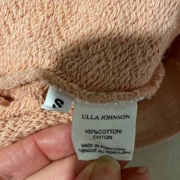 Ulla Johnson MEL Hoodie in rose size Small - Picture 5 of 5